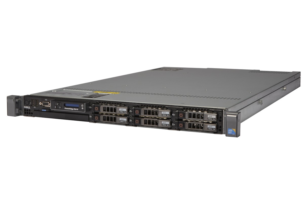 SERVER DELL POWEREDGE R610 DUAL XEON 2 x X5650